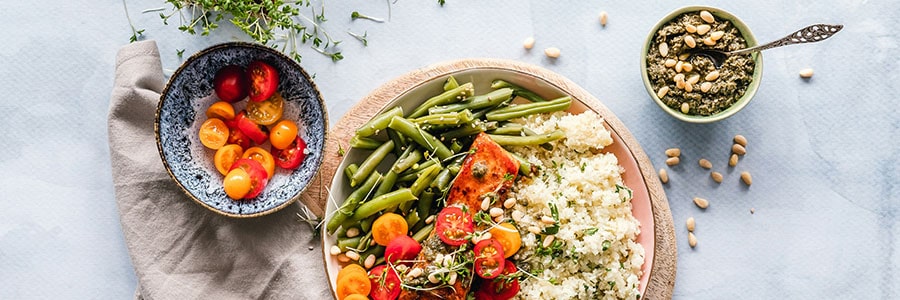 Healthy Food with a Healthy Routine