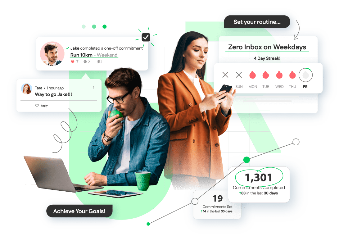uRoutine's Social Accountability & Routine Tracking Platform