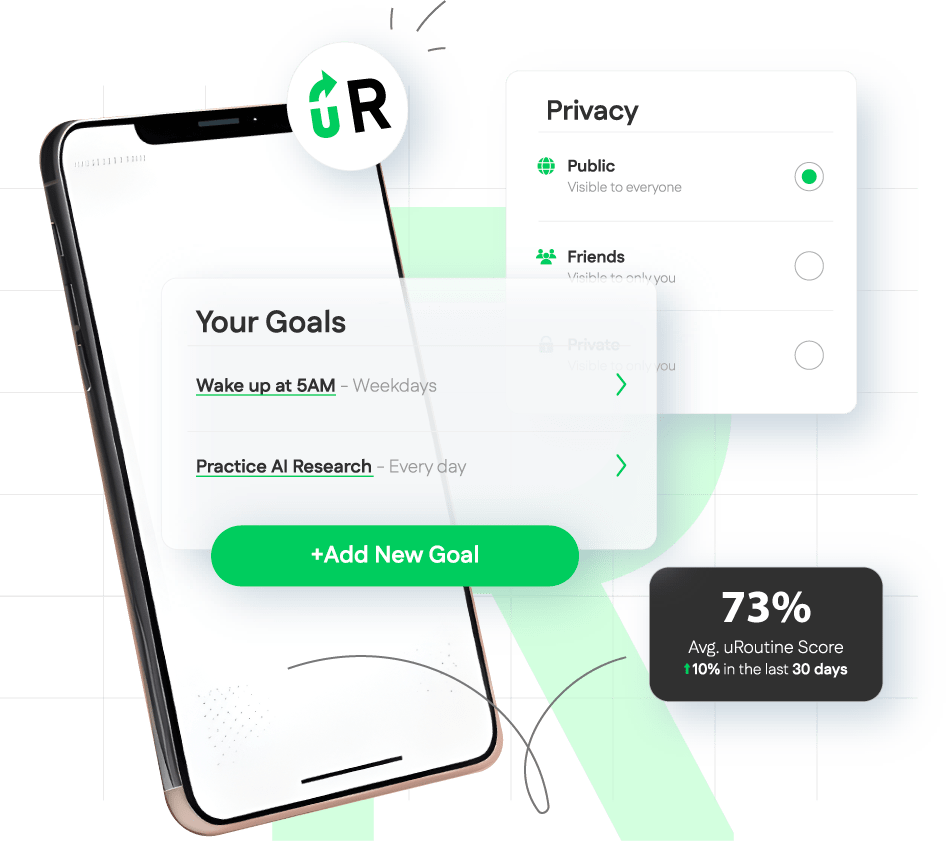 uRoutine's Social Routine App